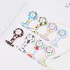 Women Multi Colors Lapel Watches with Second Hand Silicone Fob Clip On Nursing Nurse Watch
