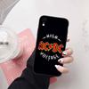 Чехол для телефона AC DC для iPhone 6 6s 7 8 11 12 13 14 15 XS Pro Max XR X SE Samsung S20 S21 S22 S23 S24 FE Ultra S8 S9 S10 Plus Lite S21S S10E
