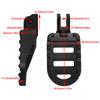 Front Footrests Foot Peg Fit for Sportster S Lower Rider Fat Bob Softail Slim