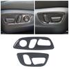 For Toyota Highlander XU70 2024 Interior Accessories Decorate Modify Seat Adjustment Switch Button Panel Cover Frame Sticker