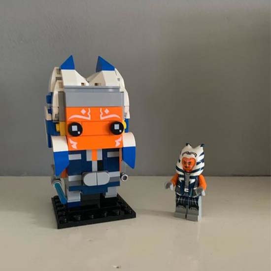 LEGO Набор Star Wars BrickHeadz Асока Тано 40539