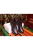 Men's Fashion Faux Leather Flat Heeled Booties Bootie Orthopedic Chelsea Boots Shoes