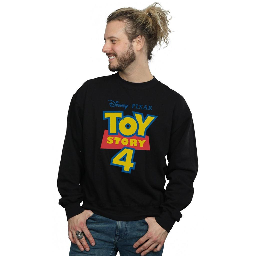 Disney Mens Toy Story 4 Logo Sweatshirt