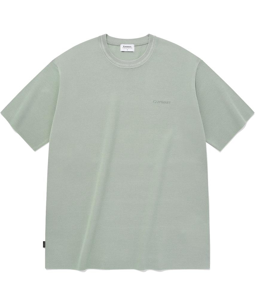 COVERNAT Basic Round Half Knit Mint