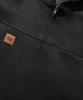 Толстовка на молнии с замшевой нашивкой Trillion Leather Patch_Черная