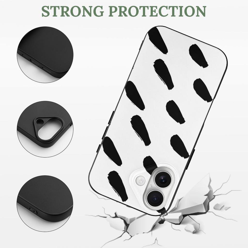 1 шт. ТПУ чехол для телефона серии iPhone 17, противоударный, с удобным на ощупь дизайном с полным покрытием краев, для ежедневной защиты