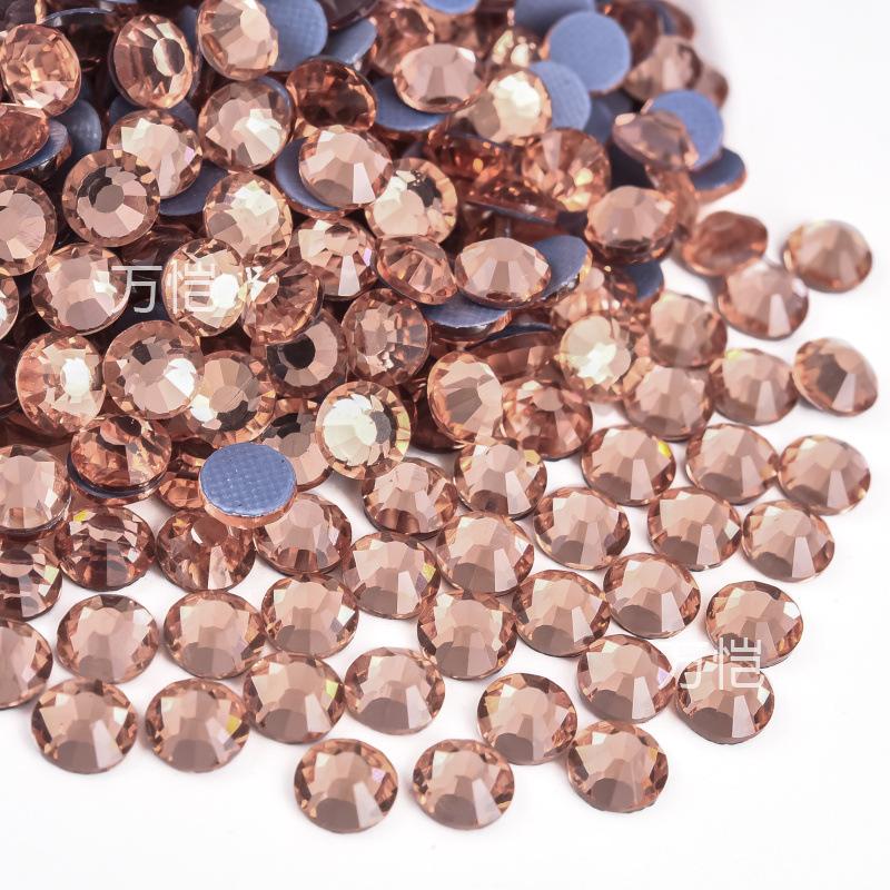 Серия Yellow Glass Hot Drill, Термоплавкий клей для нижней части кристалла, имитация австрийского горячего сверла, украшение для одежды своими руками из стразов