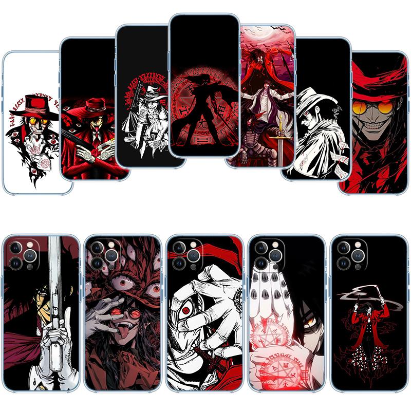 Hellsing Transparent Phone Case for Motorola Moto Edge 20 30 40 50 S30 Fusion Ultra Pro Neo Lite + G200 G23
