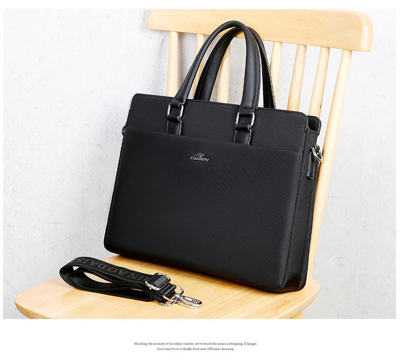 Kangaroo Men's Waterproof Oxford Handbag Laptop Briefcase