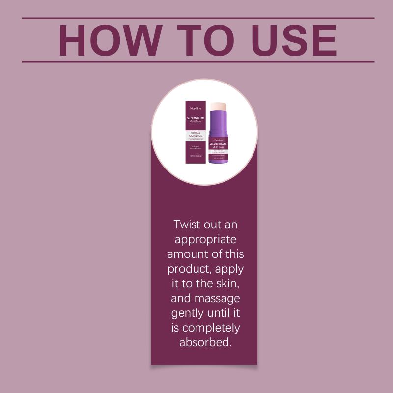 Eye Wrinkle Stick Calcium Volume Balm Smoothing Fine Lines Lifting Firming Brightening Daily Eye Care
