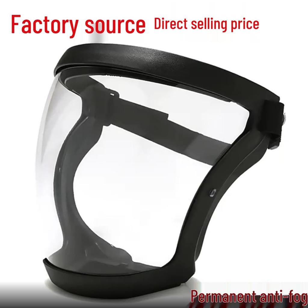 Прозрачный защитный экран для лица высокой четкости - Защита от брызг, пыленепроницаемый, защитные очки для езды.
