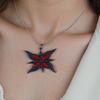 Модное Прочное Ожерелье-Брелок из Сплава Вдохновлено Персонажами Genshin Декорация для Косплея и Повседневной Носки