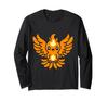 Humor Phoenix Animals Simple Fire Bird Phoenix Long Sleeve T-Shirt