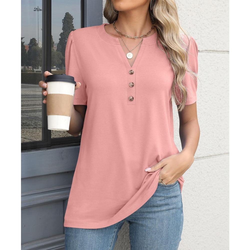 Женская летняя новая многоцветная универсальная футболка с коротким рукавом и витой пряжкой