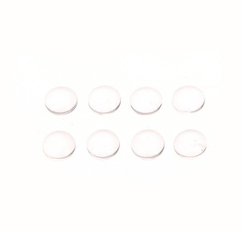 40 шт. Карта цветов из стекла, прозрачные типсы, круглые, для демонстрации дизайнов гель-лака, карта цветов для ногтей, типсы, корейский стиль, инструмент для маникюра