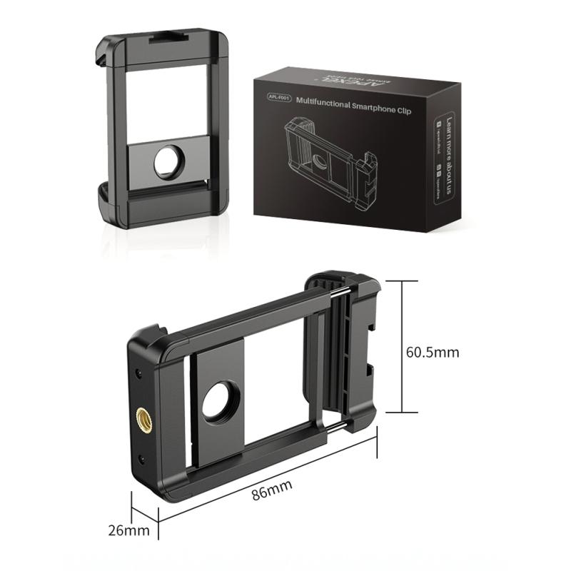 Apl-f001 Professional Universal Mobile Phone Cage Lens Clip For Mobile Phone Positioning Videos