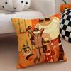 TThe Bad Guys Cushion Cover Throw Pillow Cover Hidden Button Durable Polyester Chair Cushion
