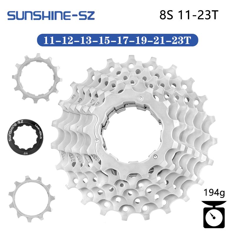 SUNSHINE шоссейный велосипед кассета 12 В 11 В 10 В 9 В 8 В звездочка 12 11 10 9 8 скоростей велосипедная трещотка свободного хода HG взаимосвязь