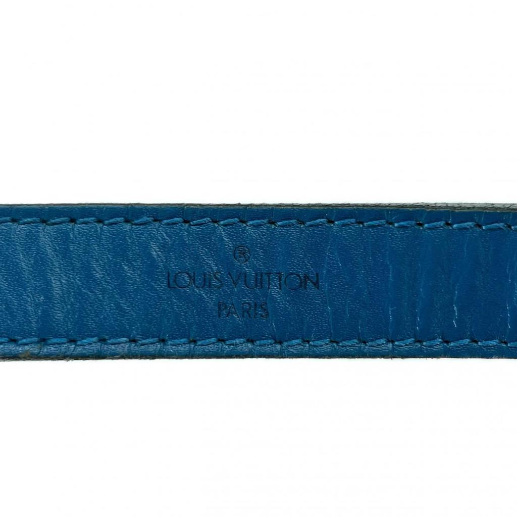 LOUIS VUITTON Toledo Blue Noe Shoulder Bag Epi Leather blue M44005 Used