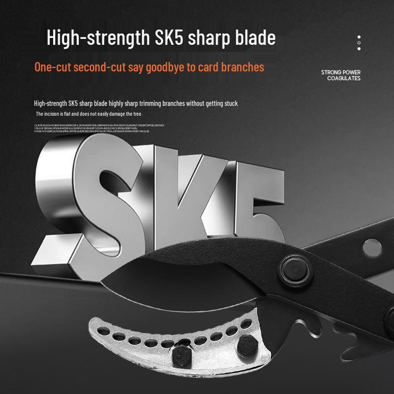 Heavy Duty Extendable Pruning Shears - SK5 Coarse Branch & Fruit Tree Pruner for Landscaping & Gardening