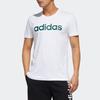 Adidas Футболка Neo Round Neck с коротким рукавом, мужские топы, белая FP7389