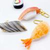 Cuisine Bag Salmon Creative Sushi Keyrings Simulation Sushi Keychains Key Chains Bag Pendants