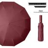 Dual-Use Extra-Large Folding Umbrella: Anti-UV, Rain or Shine, For Two
