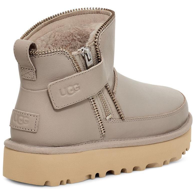 UGG Круглый носок Толстая подошва Короткие зимние ботинки Женские ботинки Вулканическая порода 1164690-PMC