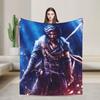 Warm Soft Blankets Airplane Travel Clair Obscur Expedition 33 Game Bedding Throws  Flannel Bedspread For Home Decor Sofa Bed