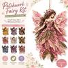 Handmade Patchwork Fairy Kit Pre Cut Fabric Patchwork Craft Kit Fairy Sewing Kit  Gift Making