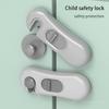 Baby Proofing Lock Practical Easy To Install Flexible Drawer Lock Cabinet Refrigerator Safety Buckle Baby Proofing Lock Household Supplies