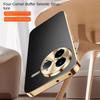 First Layer of Cowhide Lychee Texture Electroplated Frame Case For Poco F7 Ultra F7 Pro POCO X7 Pro F6 Pro F5 Lens Protect Cover