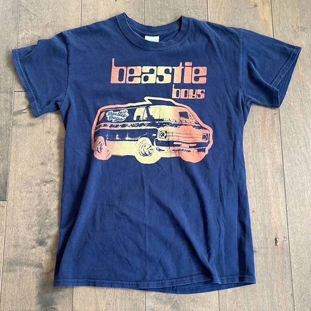 Navy Vintage 90s Communication Band Tee Navy Graphic TShirt S4XL Unisex T-Shirt