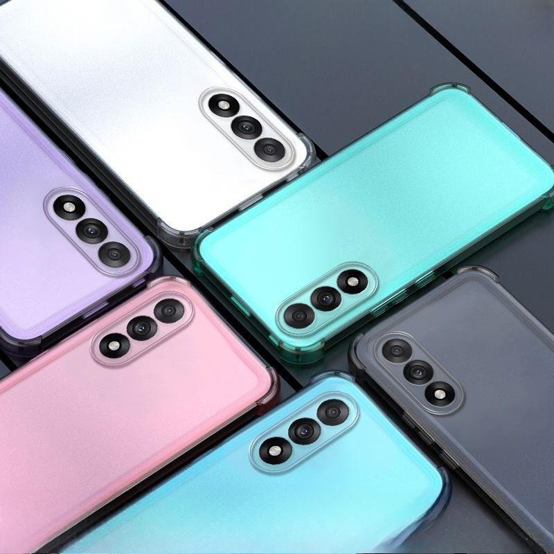 Для VIVO V70 FE 5G Чехол Матовый Мягкий ТПУ Четырехугольная защита от падения Чехол для телефона Для VIVO V 70 FE 5G Ободок-бампер противоударный