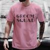 Футболка Groom Squad Best Man Team EVG Future Groom, свадебные топы для мужчин, блузки для холостяцкой вечеринки, мальчишника, футболки для жениха