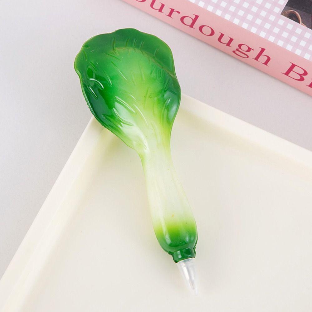 Шариковая ручка с имитацией овощей и фруктов Магнитные пишущие инструменты Высококачественная гелевая ручка для студентов