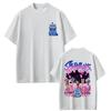 Фильм K-pop Охотники на демонов Saja Boys Футболки Derpy Tiger Мужские Женские Модные Оверсайз Уличная одежда Мужские Повседневные Футболки из Мягкого Хлопка