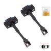BDP1495-1 2 Pieces Front Door Stop Check Assy Limiter Strap for A4 S4 B9 8W 8WH 8W5 8WD 8WJ 8W2 8WC 2015-On 8W0837249