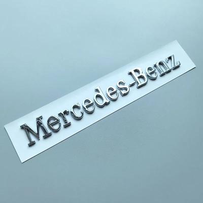 Для Mercedes Benz 21,8 см ABS Автомобильный значок Плоские английские буквы для шильдика на багажник Mercedes Benz Наклейка Логотип Хром Глянцевый Матовый