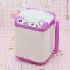 Cute Silicone Doll Washing Machine Mini House Furniture Accessory