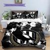 Комплект постельного белья с узором Collingwood Magpies, одеяло, домашний декор, подарок (1 пододеяльник + 2 наволочки без наполнителя)