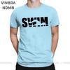 Swim Swimmin Water Sports Tshirt Unisex Novelty Cotton Tees Round Neck Classic Short Sleeve T Shirt Original Clothing