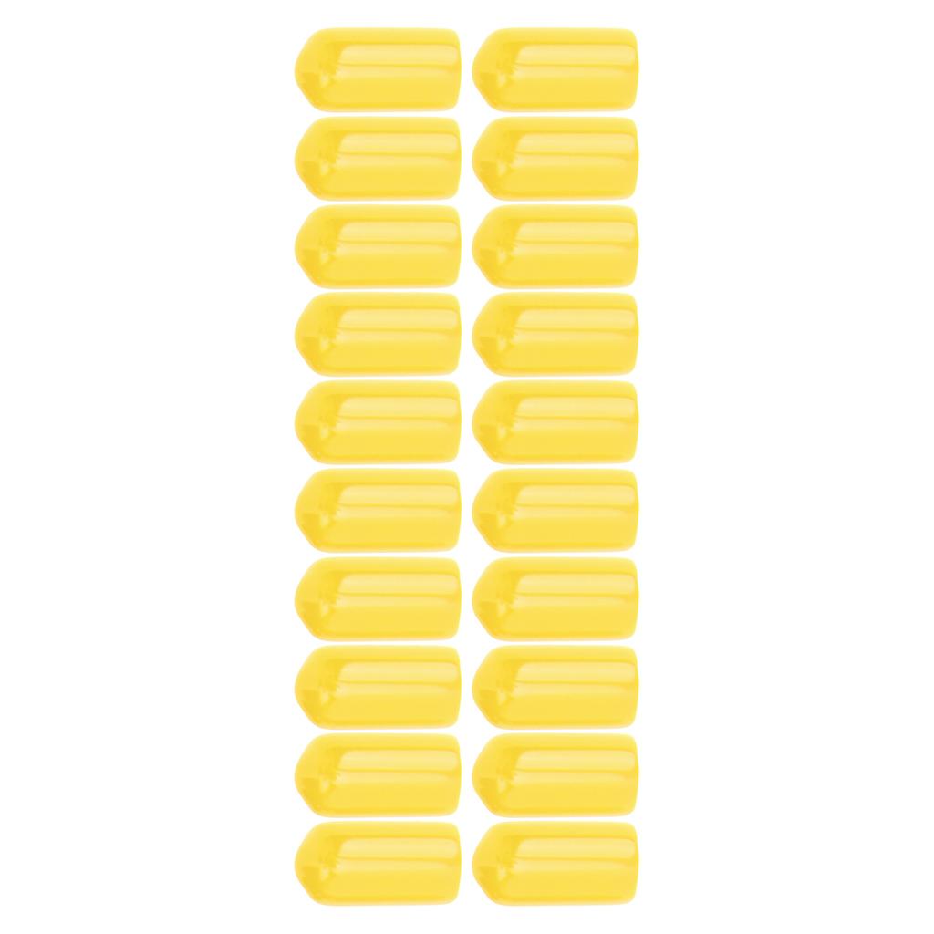 20 Pcs 6mm Brake Caliper Bleed Screw Nipple PVC Dust Cap High Durability for Braking Systems In Most Vehicles Red