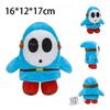8 Styles Mario Shy Guy Plush Kawaii Black Blue Yellow Shy Guy Angry Mask Man Stuffed Animal Small Shy Gug Keychain Birthday Gift
