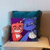 MMundo Torajo Anime Pillow Case Short Plush Sofa Decorative Gift Home Doublesided Printing Cushio