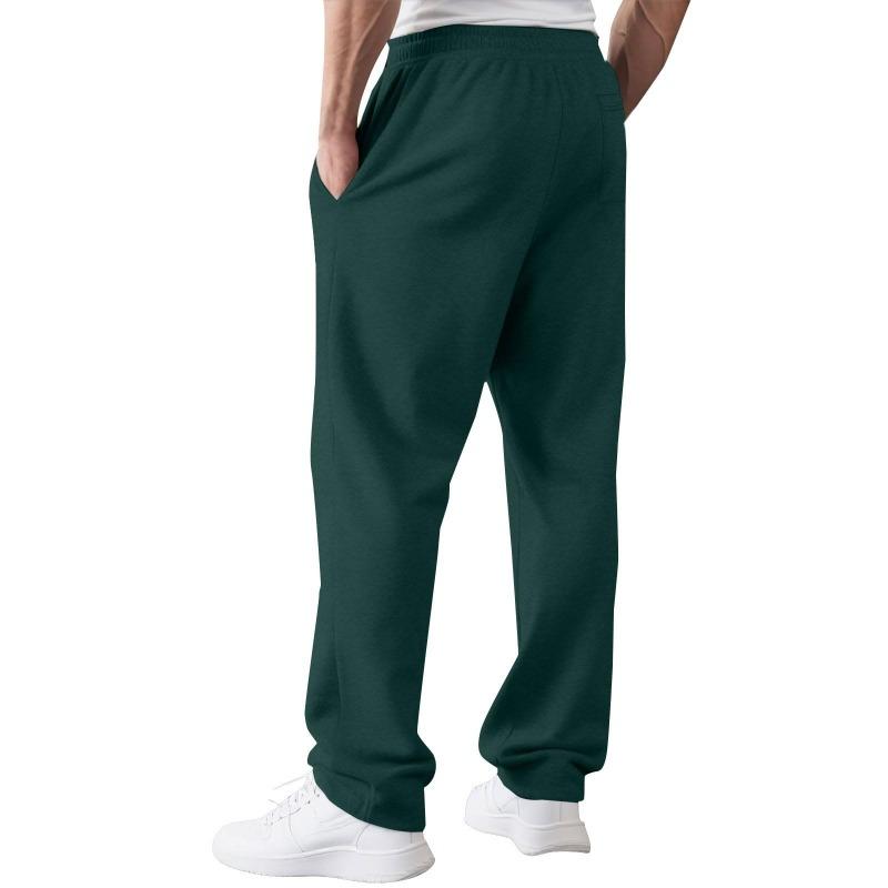 Мужская мода Удобные прямые спортивные штаны Спортивные штаны Наряд Hombre Elegante Casual