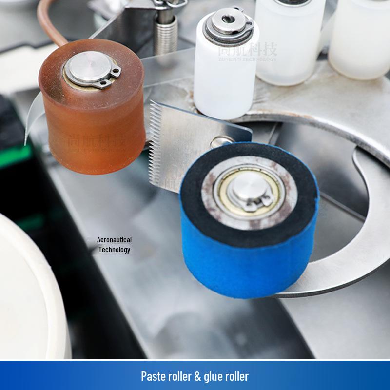 ZONESUN Semi-Automatic Tape Sealing & Wrapping Machine for Plastic, Acrylic, and Tin Boxes