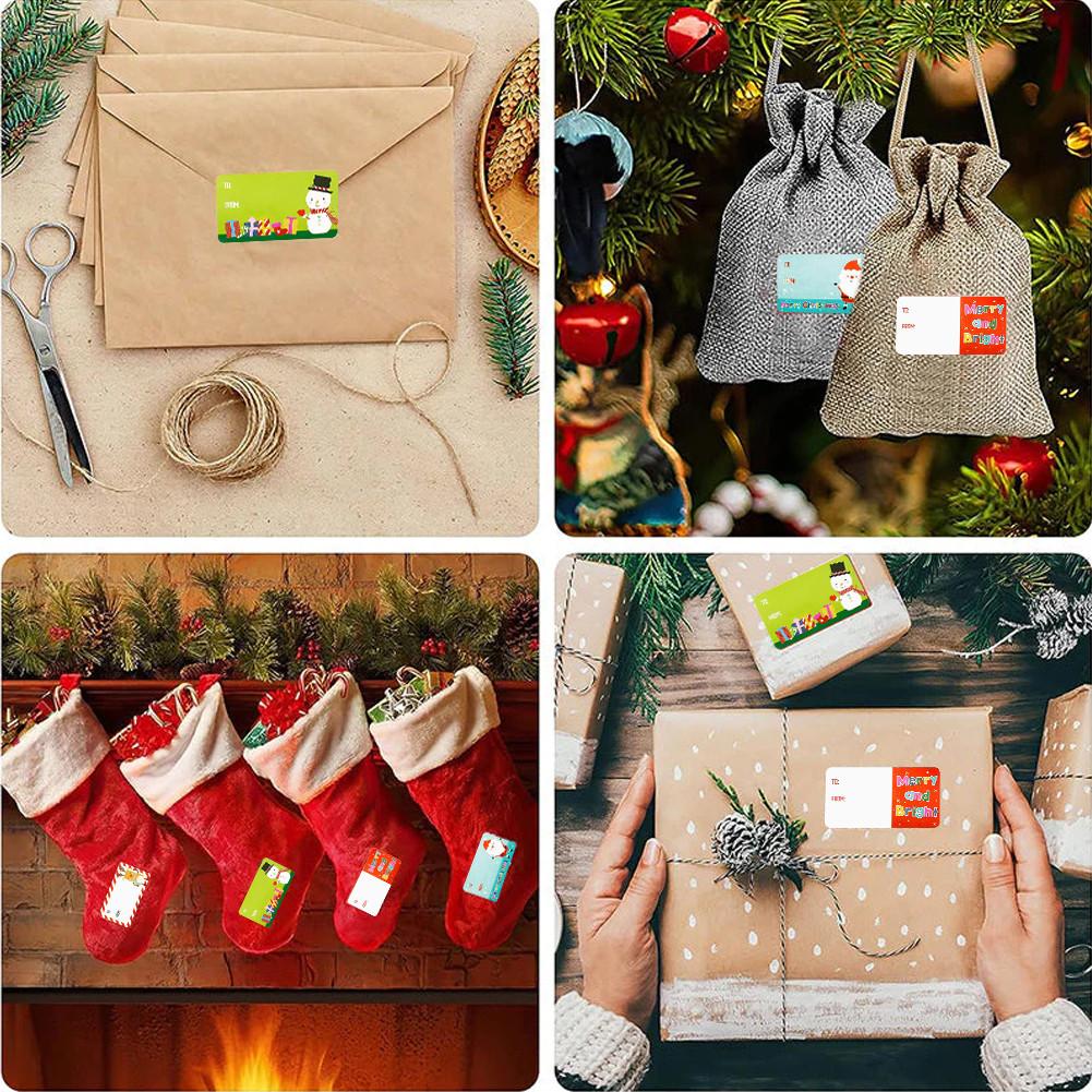 500Pcs/Roll Envelope Merry Christmas Decorations For Home 2026 Cristmas Xmas Seal Labels DIY Gifts Christmas Gift Packaging Stic