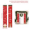 Christmas Snowman Door Curtain Banner Merry Christmas Decorations For Home 2025 Navidad Kerst Natal Noel Xmas Decor New Year