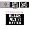 Яркий флаг Black Lives Matter размером 3x5 футов, изготовленный из легкого и прочного полиэстера